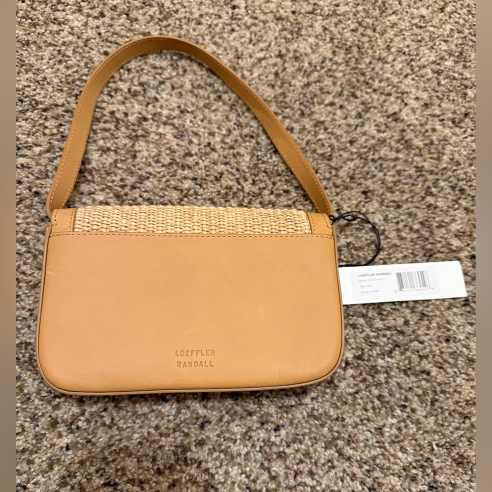 Loeffler Randall Stefania Natural/Honey Baguette Bag *Read Description* - Picture 2 of 5